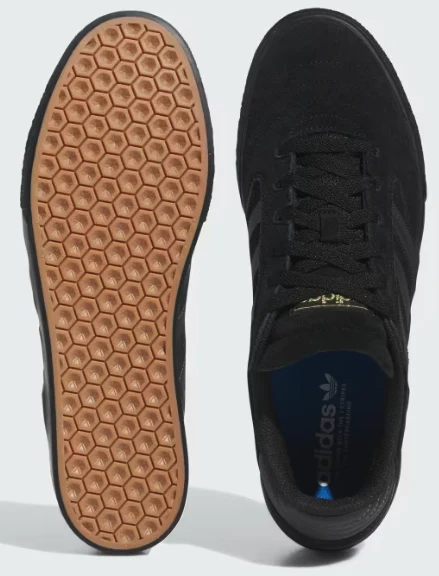 Adidas - Busenitz Vulc II Shoes | Black Black - Image 5
