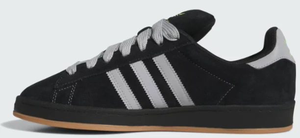 Adidas - Campus 90s ADV Shoes | Black Grey - Image 2