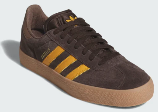 Adidas - Gazelle ADV Shoes | Brown Earth Gum - Image 3