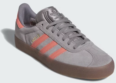 Adidas - Gazelle ADV Shoes | Grey Clay Gum - Image 3