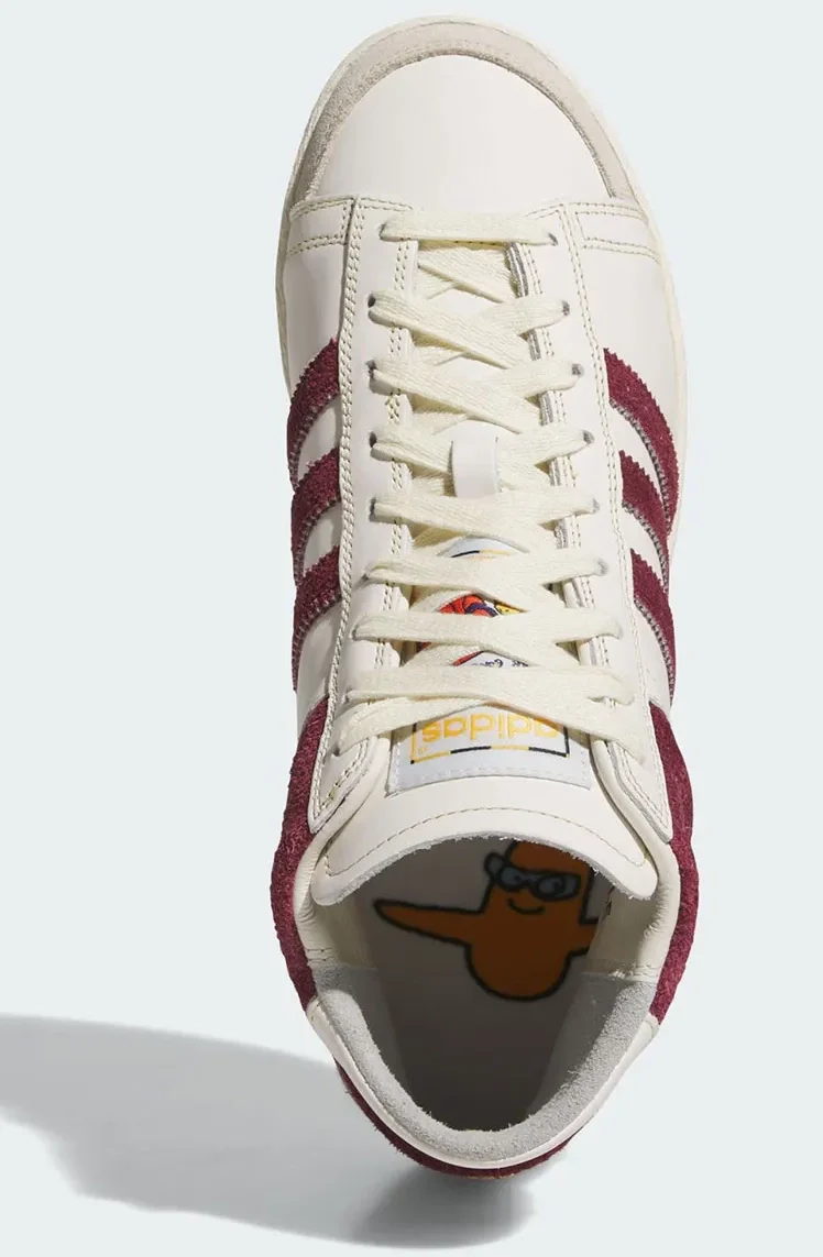 Adidas - Jabbar Hi x Mark Gonzales Shoes | Chalk White - Image 4
