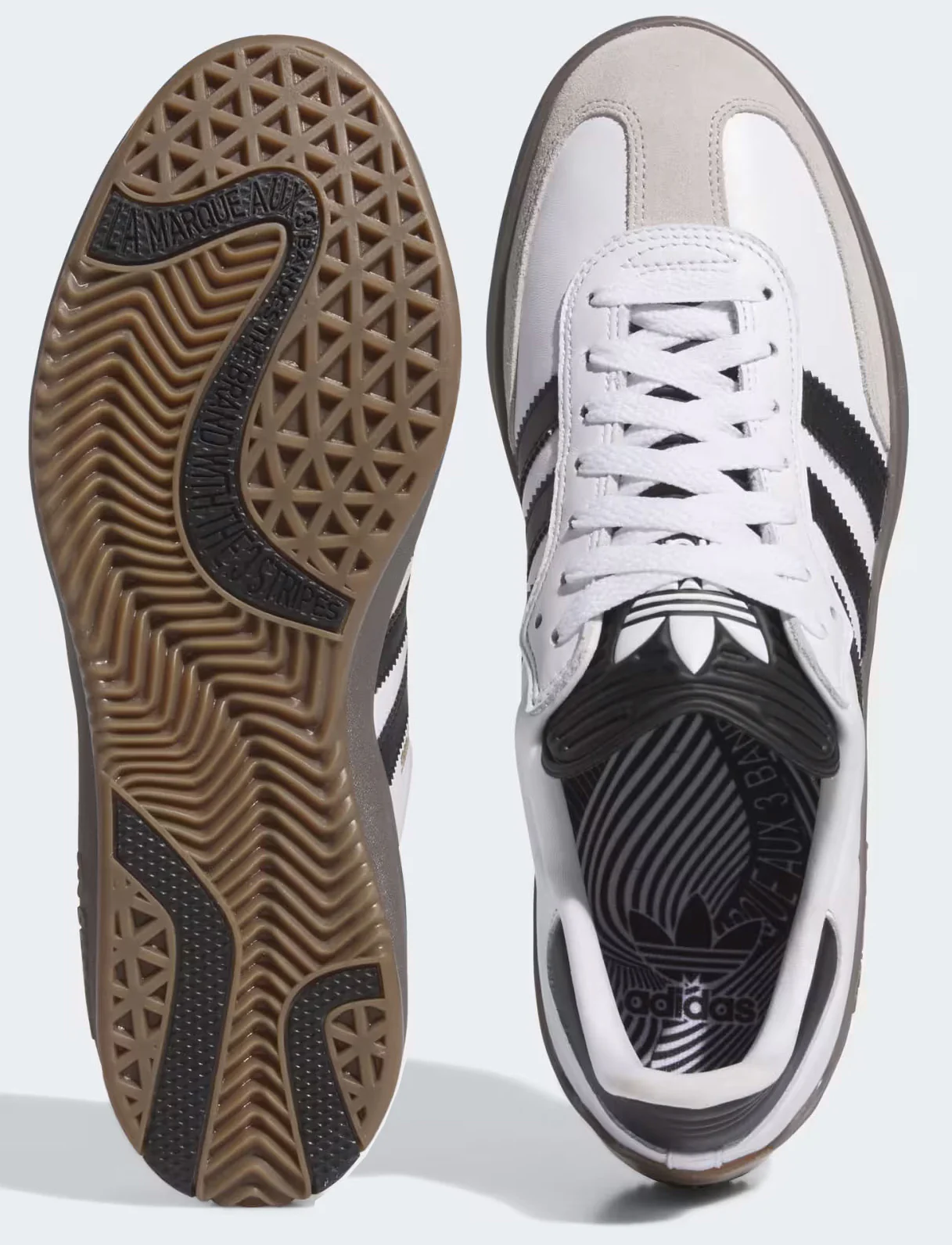 Adidas - Puig Samba Shoes | White Black Gum - Image 4