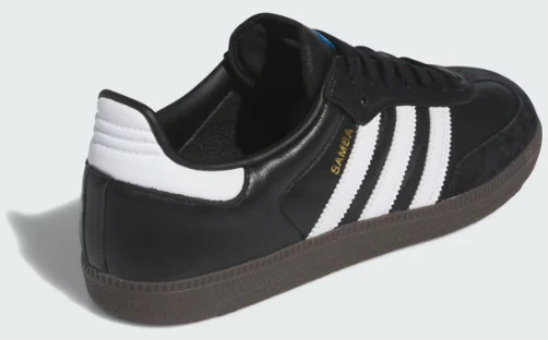 Adidas - Samba ADV Shoes | Black White Gum - Image 4