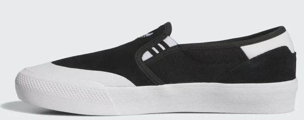 Adidas - Shmoofoil Slip Shoes | Black White - Image 2