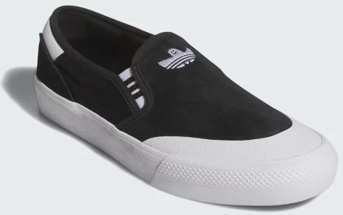 Adidas - Shmoofoil Slip Shoes | Black White - Image 4