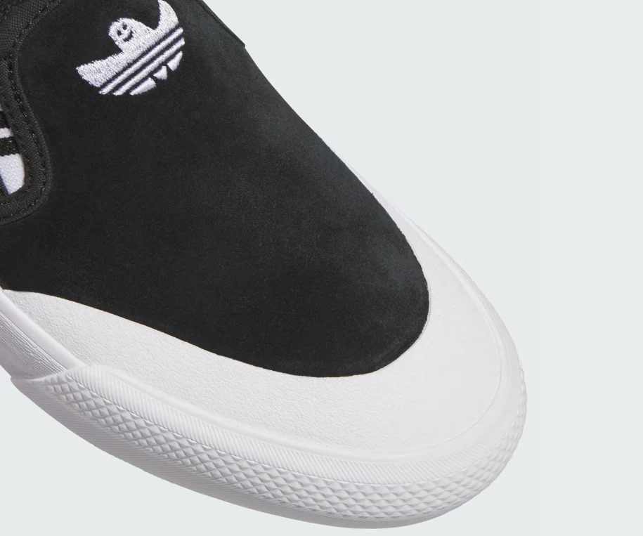 Adidas - Shmoofoil Slip Shoes | Black White - Image 6