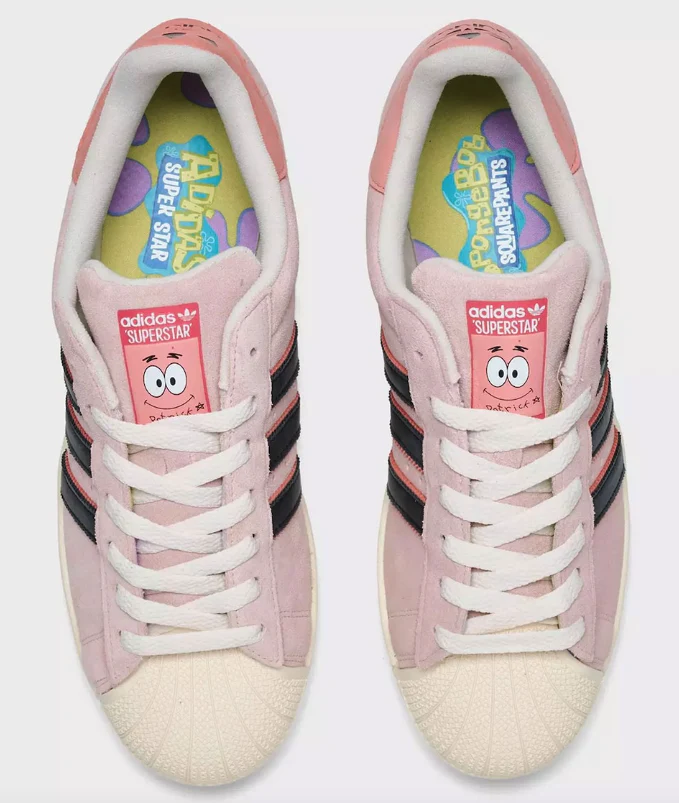 Adidas - Superstar ADV x SpongeBob SquarePants Shoes | Patrick Star - Image 3