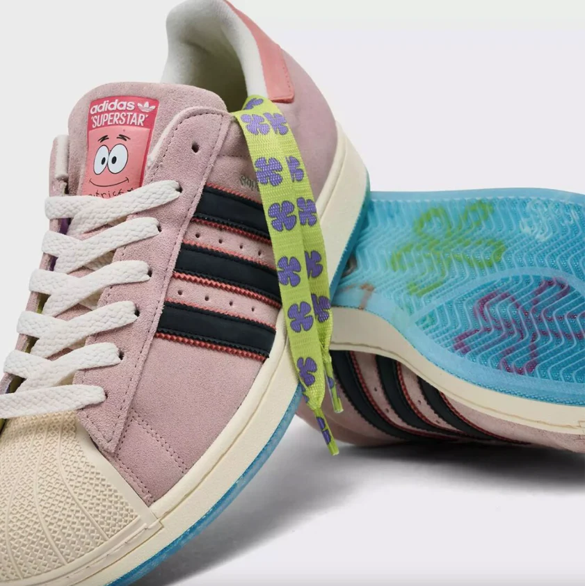Adidas - Superstar ADV x SpongeBob SquarePants Shoes | Patrick Star - Image 6