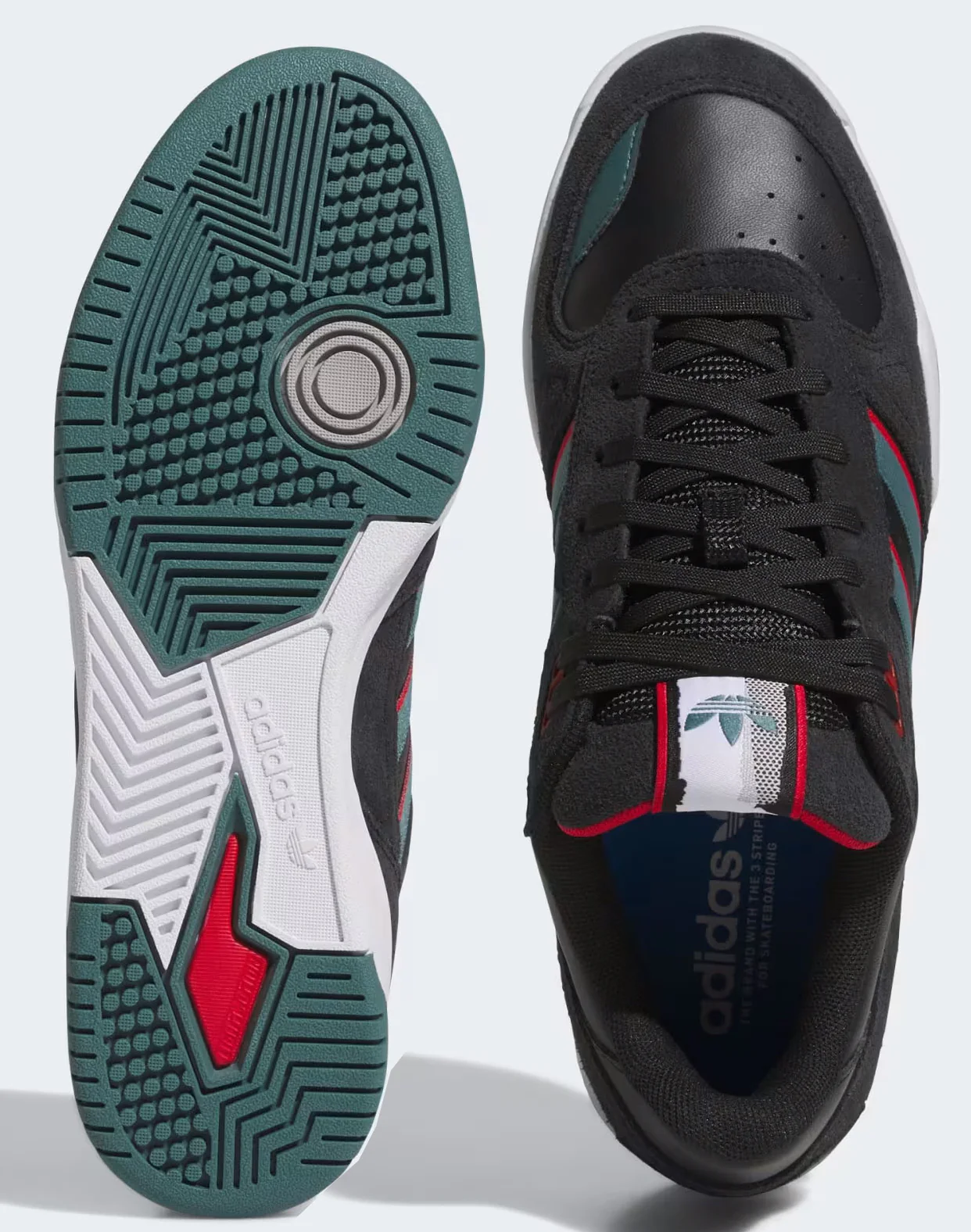 Adidas - Tekkira Cup Shoes | Black Teal - Image 4