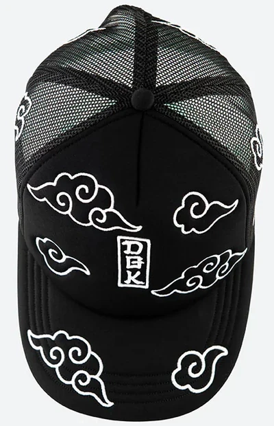 DGK - Arashi Trucker Hat | Black - Image 5