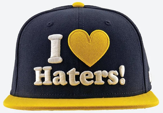 DGK - Haters Snapback Hat | Navy Yellow - Image 2