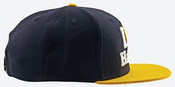 DGK - Haters Snapback Hat | Navy Yellow - Image 4