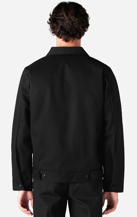 Dickies - Eisenhower Lined Garage Jacket | Black - Image 3
