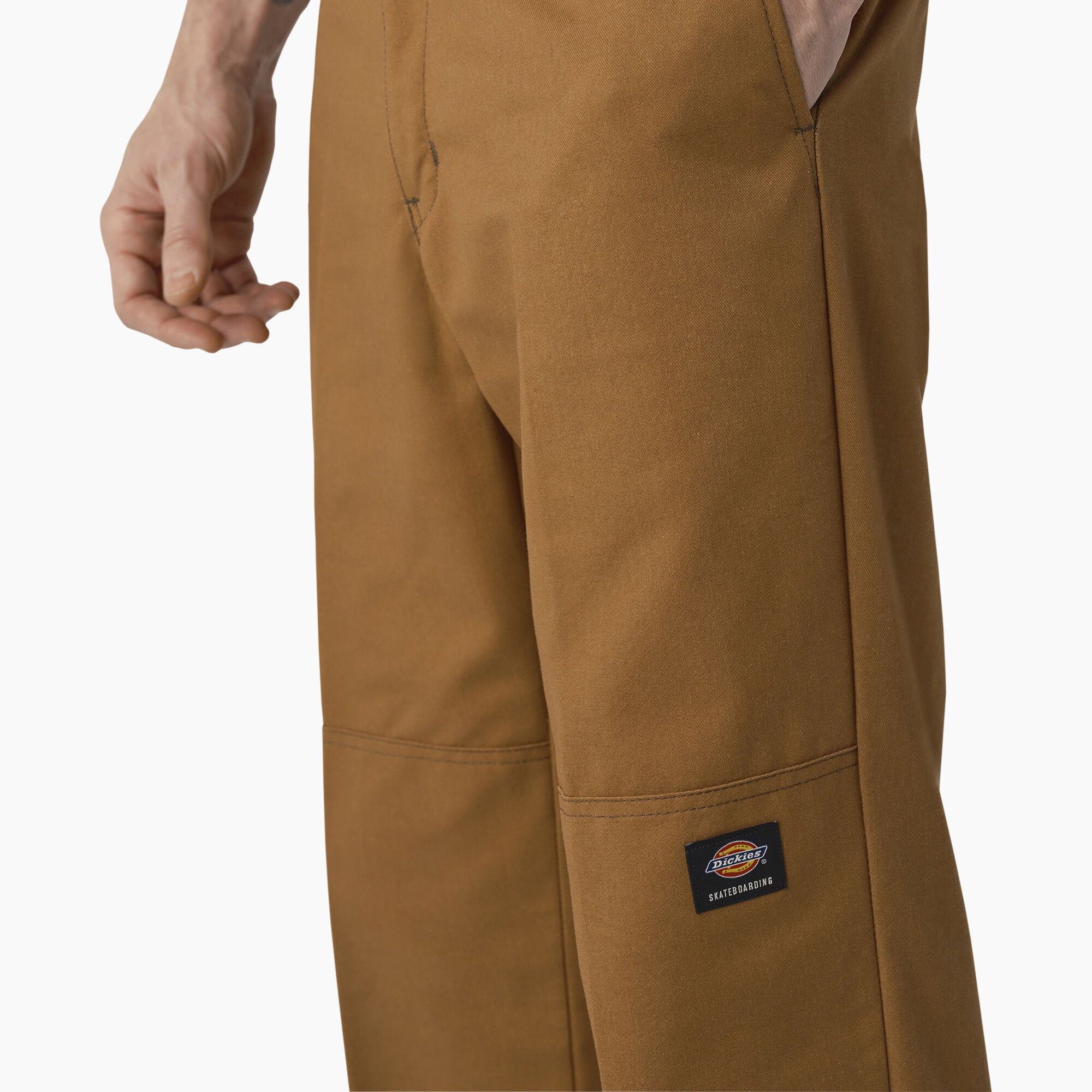 Dickies - Skate OG Twill Double Knee Pants | Brown Duck - Image 5