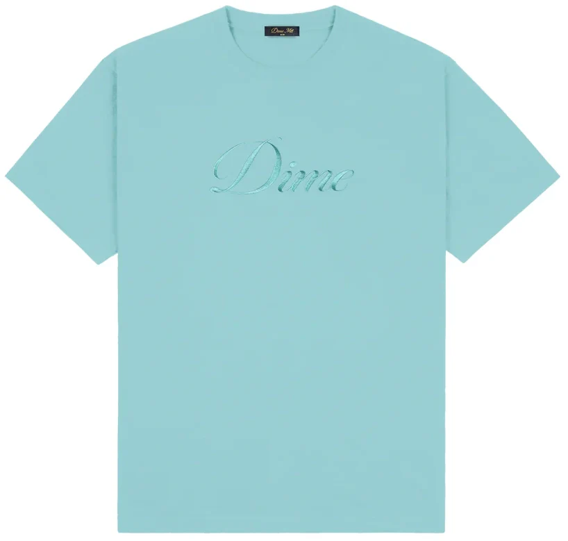 Dime - Cursive Tee | Vintage Teal