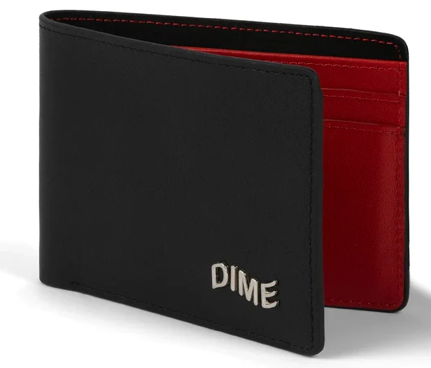 Dime - Leather Bifold Wallet | Black Cherry
