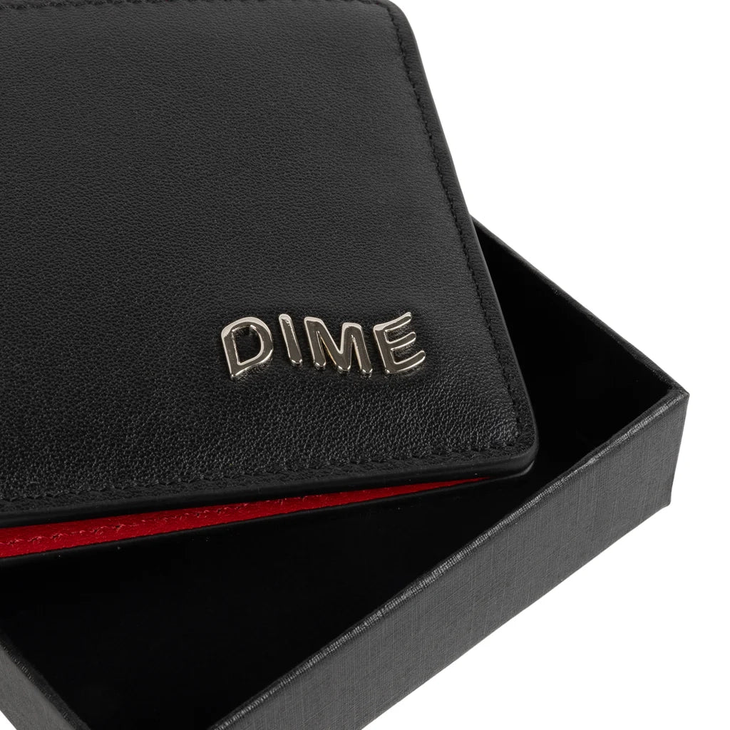 Dime - Leather Bifold Wallet | Black Cherry - Image 2