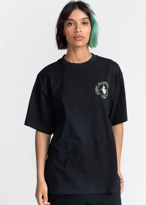 Element x Public Enemy - PE Logo Tee | Flint Black - Image 3