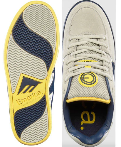Emerica - OG-1 Shoes | Tan Navy - Image 3