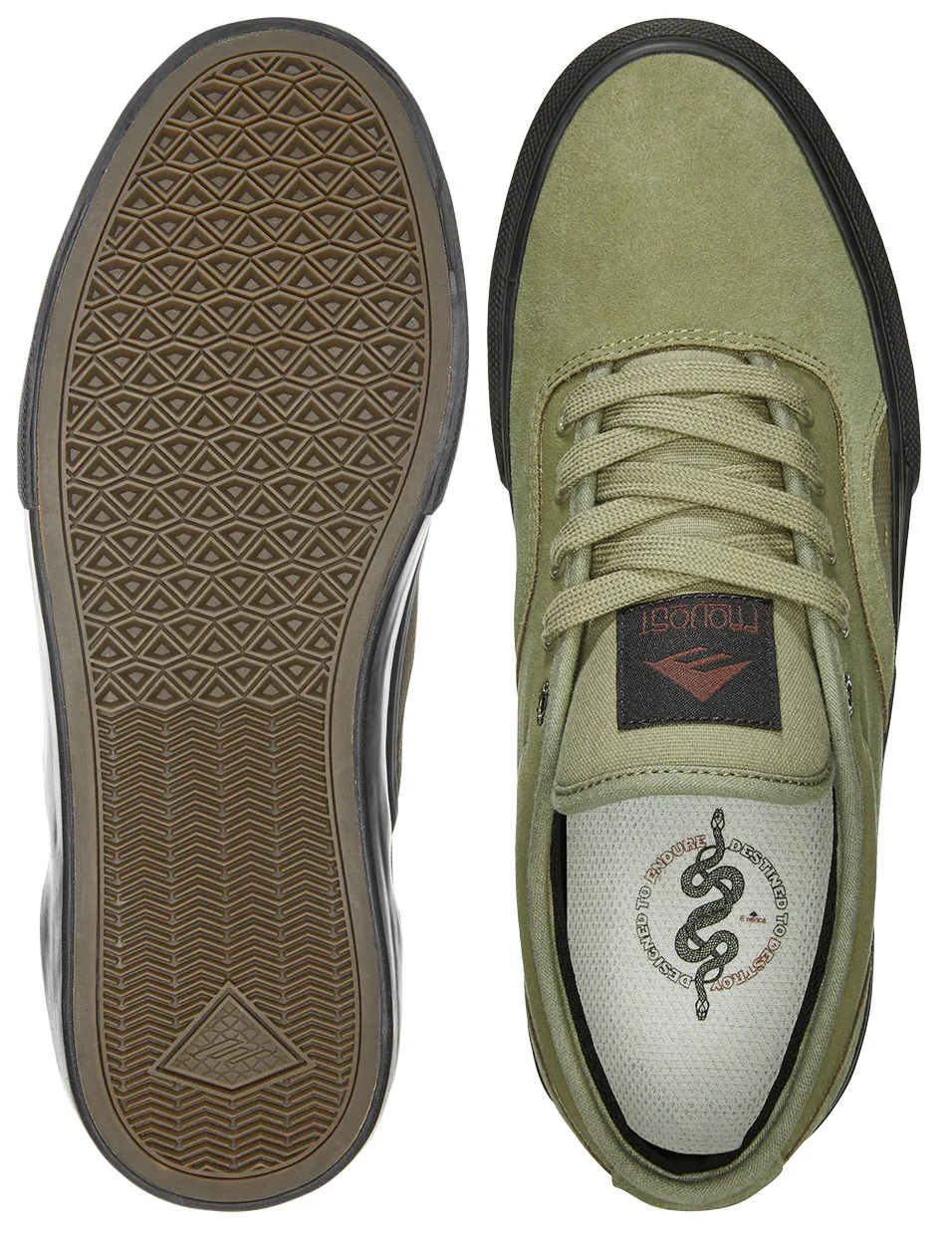 Emerica - Provost G6 Shoes | Olive Black - Image 3