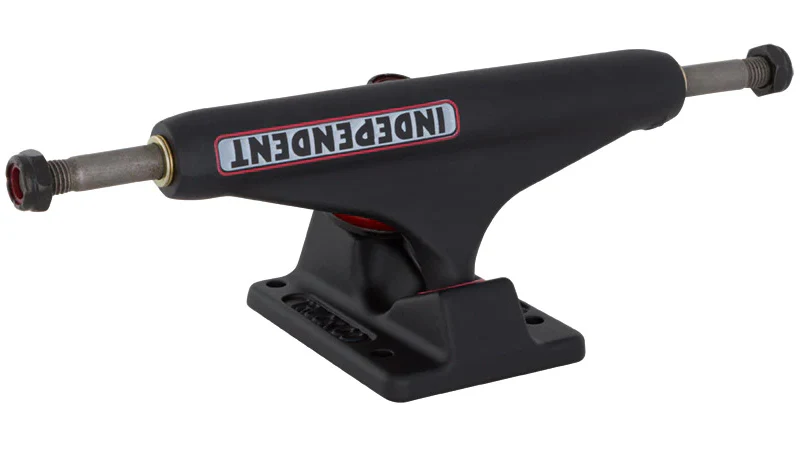 Independent - Bar Flat Black 139 Standard 8" Trucks (Set of 2)