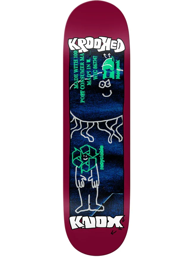 Krooked - Tom Knox 'Recycle' 8.5" Deck