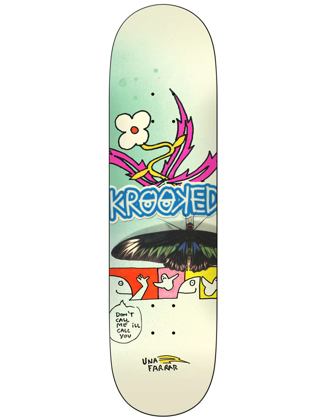 Krooked - Una Farrar 'Butterfly Call' 8.5" Deck