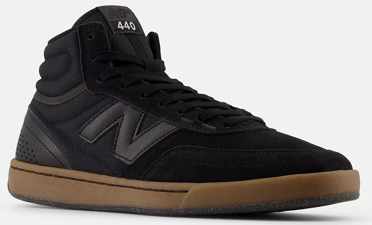 New Balance - Numeric 440 High V2 Shoes | Black Gum - Image 3