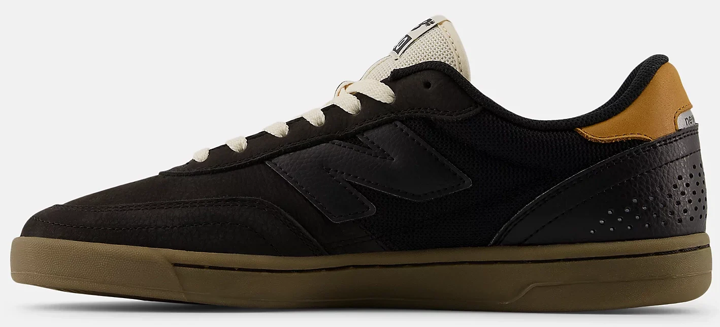 New Balance - Numeric 440 V2 Shoes | Black Orange Gum - Image 2
