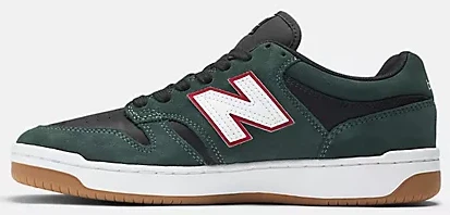 New Balance - Numeric 480 Shoes | Green Black (Jamie Foy) - Image 2