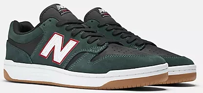 New Balance - Numeric 480 Shoes | Green Black (Jamie Foy) - Image 3
