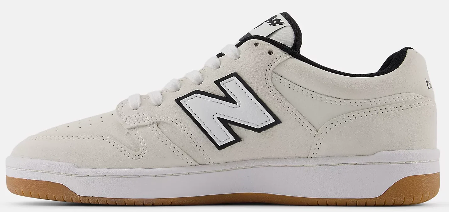 New Balance - Numeric 480 Shoes | White Black - Image 2