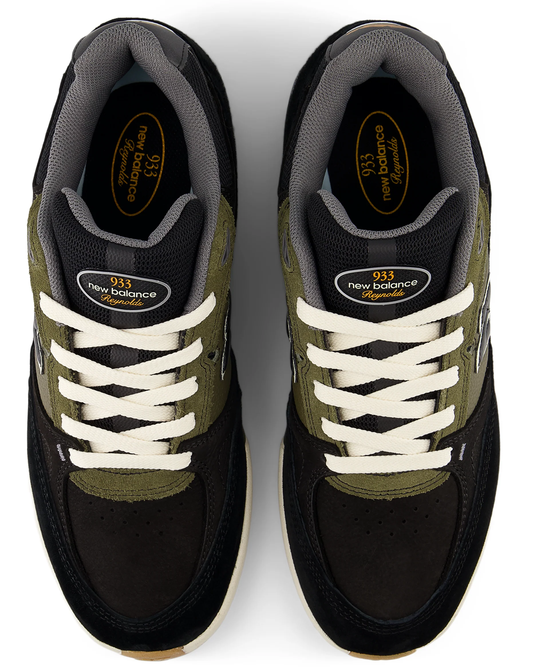 New Balance - Numeric Andrew Reynolds 933 Shoes | Black Olive - Image 4