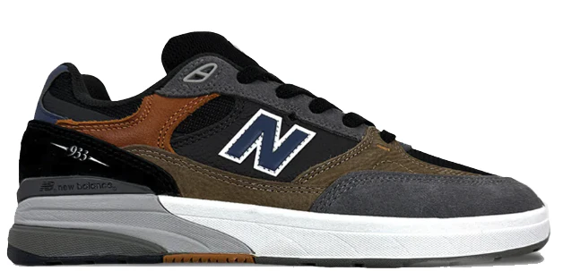 New Balance - Numeric Andrew Reynolds 933 Shoes | Grey Brown