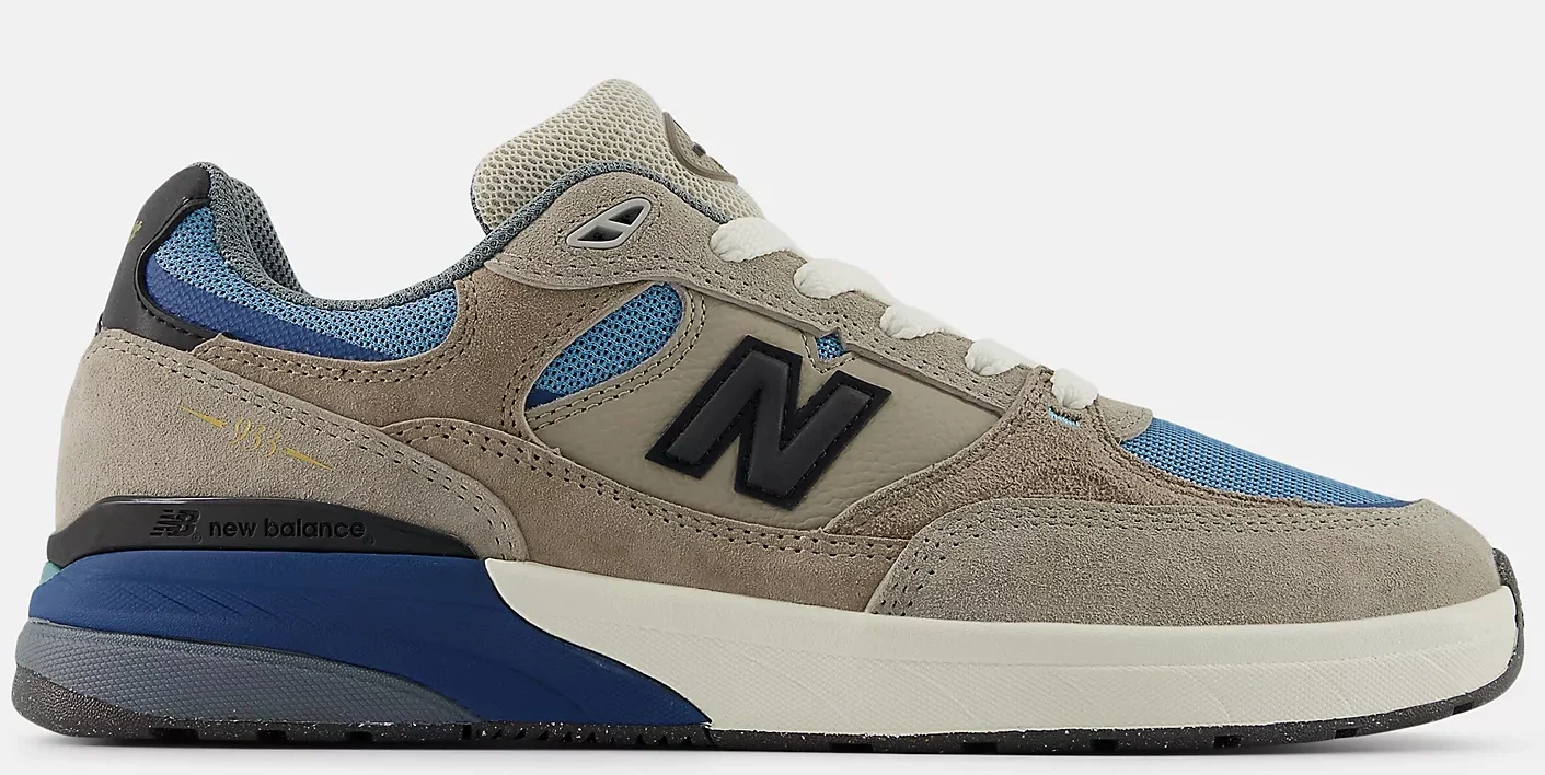 New Balance - Numeric Andrew Reynolds 933 Shoes | Mushroom Blue