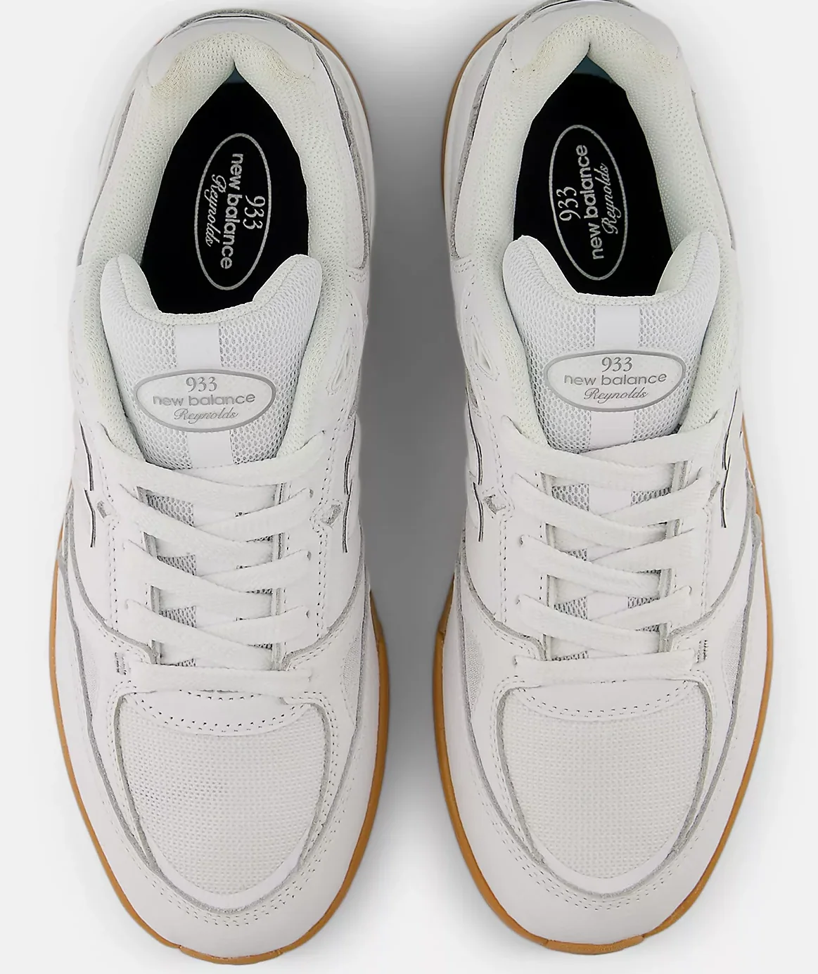New Balance - Numeric Andrew Reynolds 933 Shoes | White Gum - Image 4