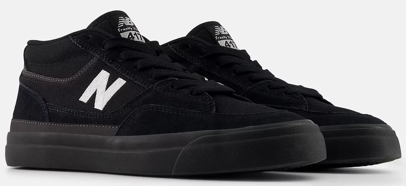 New Balance - Numeric Franky Villani 417 Shoes | Black Black - Image 3