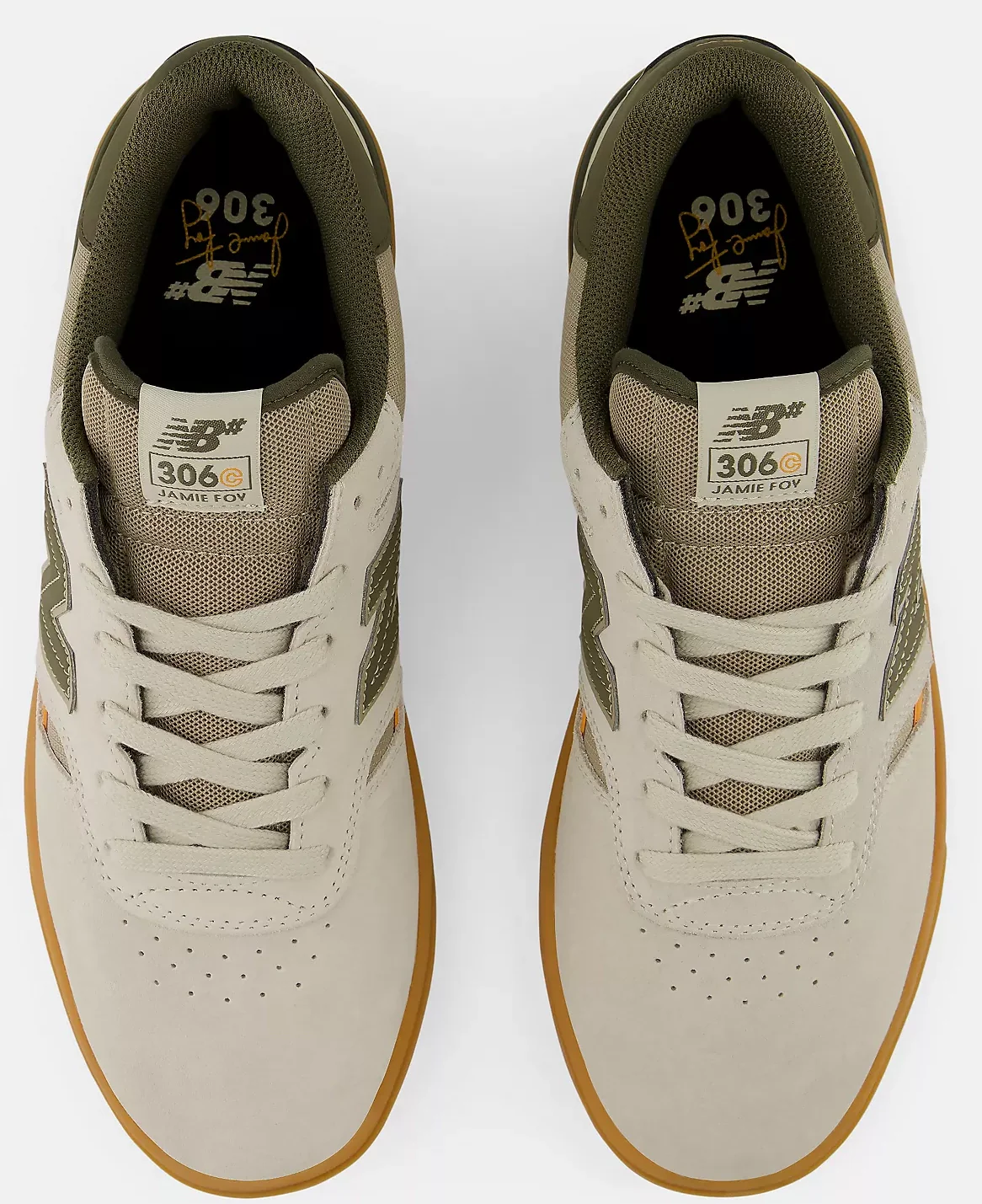 New Balance - Numeric Jamie Foy 306 Cup Shoes | Timberwolf Gum - Image 4