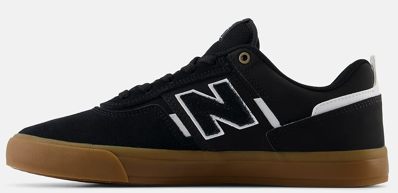 New Balance - Numeric Jamie Foy 306 Shoes | Black White Gum - Image 2