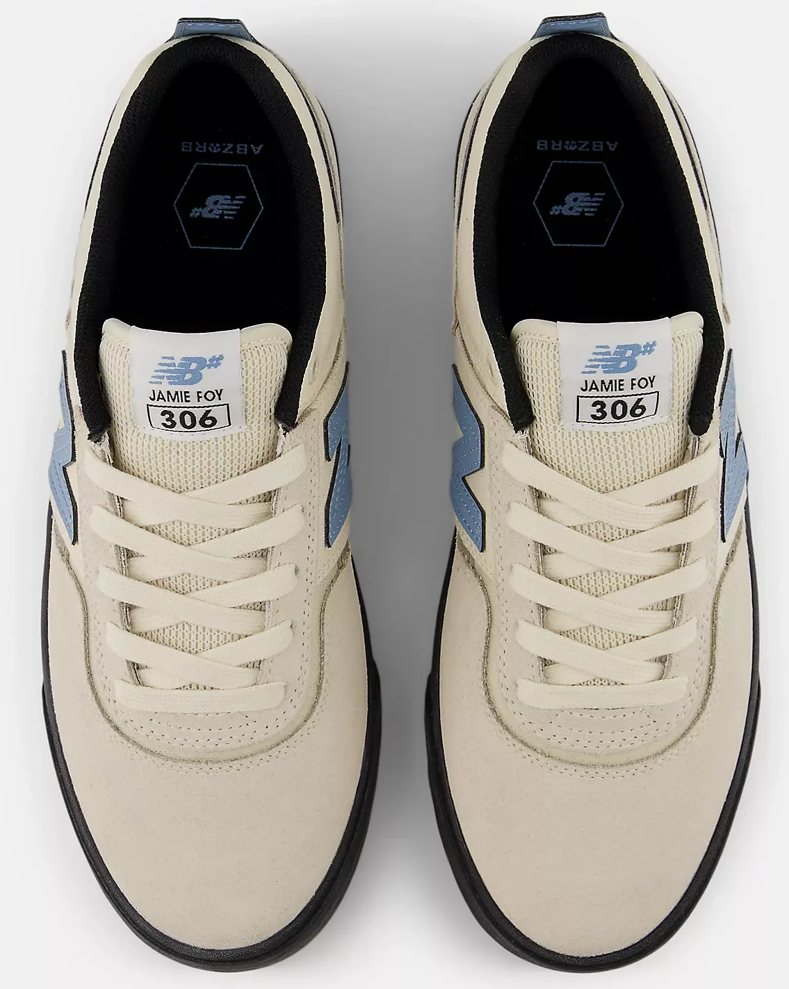 New Balance - Numeric Jamie Foy 306 Shoes | Sea Salt Stillwater - Image 4