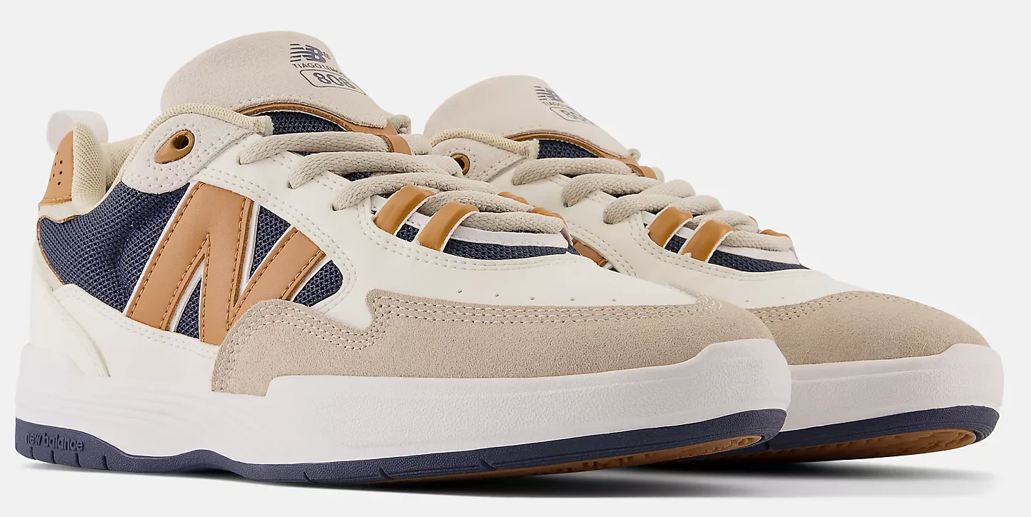 New Balance - Numeric Tiago Lemos 808 Shoes | Sea Salt Tan - Image 3