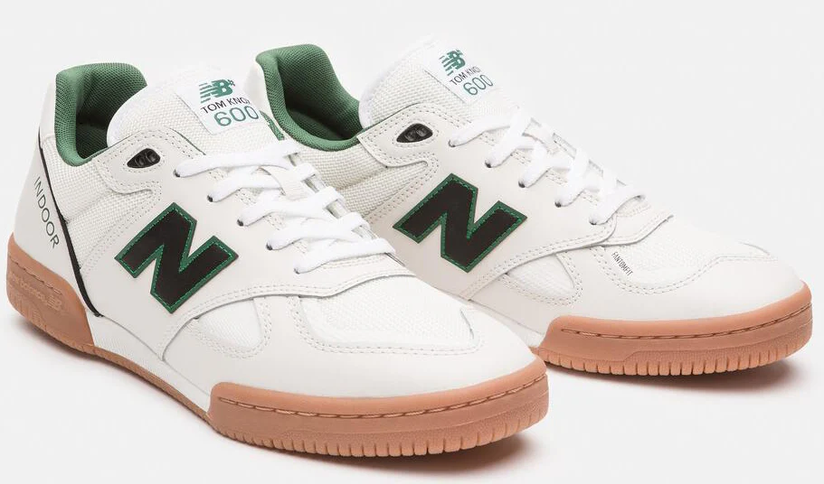New Balance - Numeric Tom Knox 600 Shoes | White Gum - Image 2