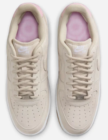 Nike SB - Air Force 1 Shoes | Light Orewood - Image 4