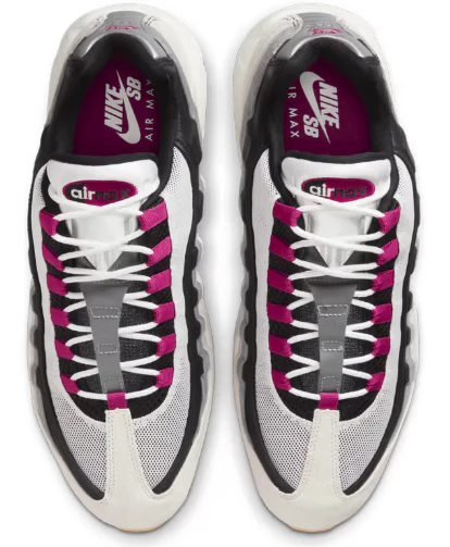 Nike SB - Air Max 95 Shoes | Cactus Flower - Image 4