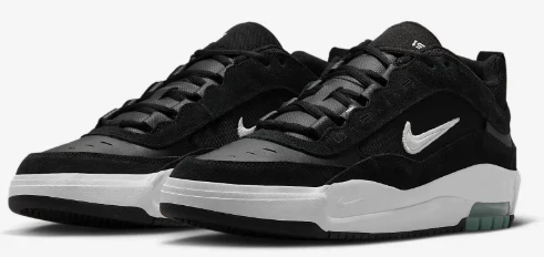 Nike SB - Air Max Ishod Shoes | Black White - Image 3