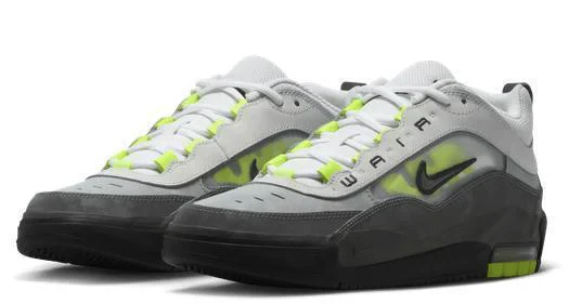 Nike SB - Air Max Ishod Shoes | Black Yellow Anthracite - Image 3