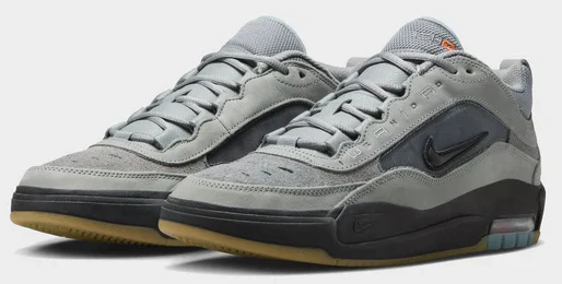 Nike SB - Air Max Ishod ISO Shoes | Cool Grey Black - Image 2