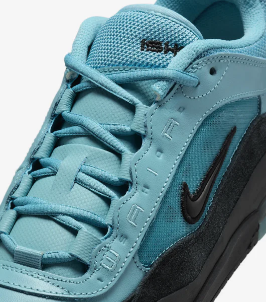 Nike SB - Air Max Ishod Shoes | Denim Turquoise Black - Image 8