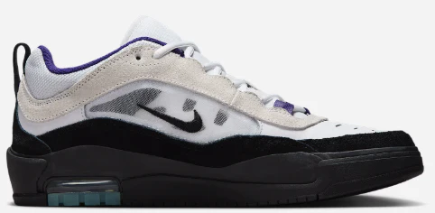 Nike SB - Air Max Ishod Shoes | White Black Purple