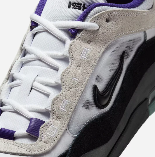 Nike SB - Air Max Ishod Shoes | White Black Purple - Image 7
